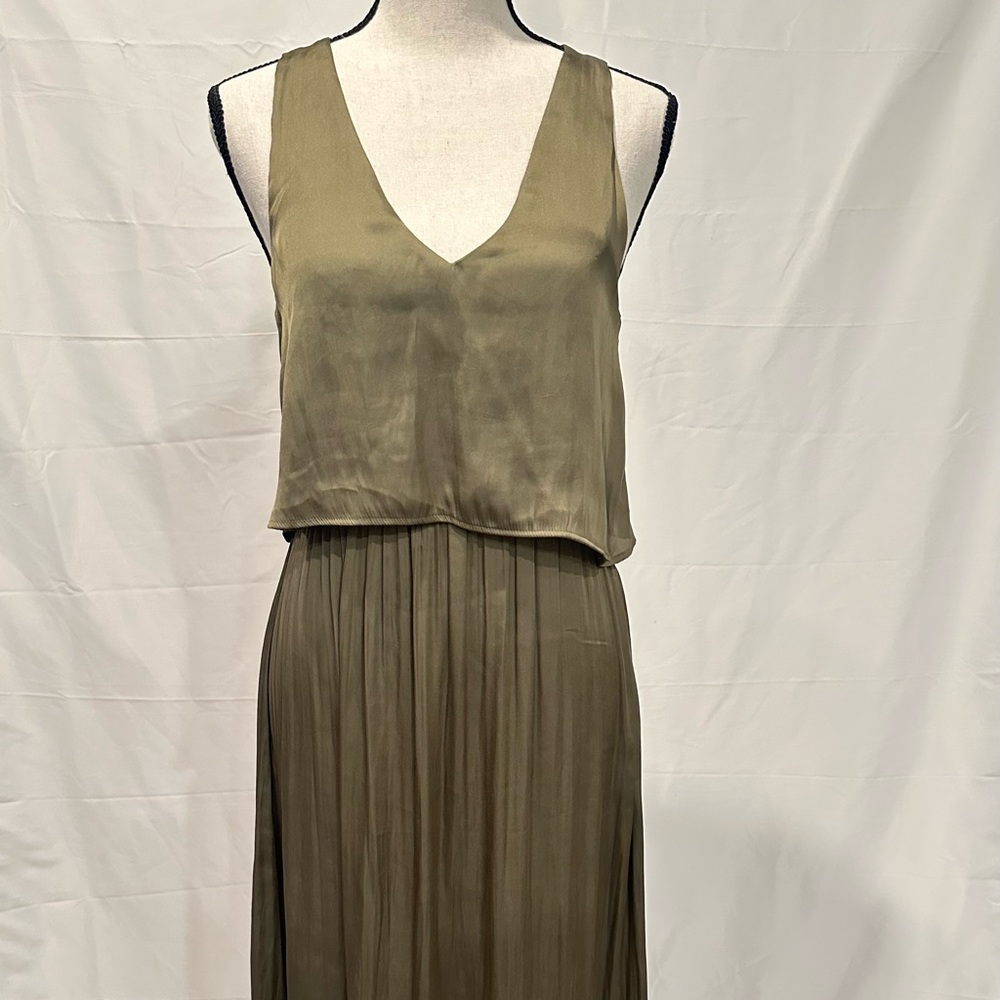 H&M Olive green Dress size 4